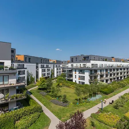 Sarmacka With Balcony Wilanow By Renters Appartement *