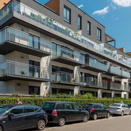 Sarmacka With Balcony Wilanow By Renters Appartement Varsovie