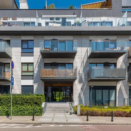 아파트 Sarmacka With Balcony Wilanow By Renters